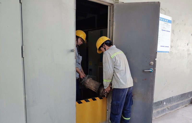 富平公司原料車(chē)間：未雨綢繆 拉開(kāi)防汛戰(zhàn)備序幕